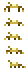 Gold Water Strider