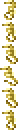 Gold Seahorse