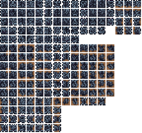 Cracked Blue Dungeon Brick
