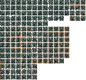 Cracked Green Dungeon Brick