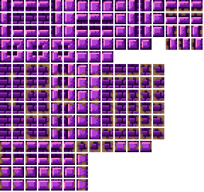 Violet Moss Block