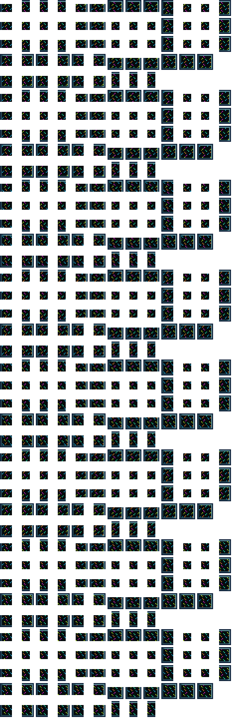 Confetti Black