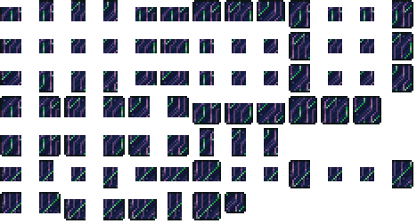 Dark Celestial Brick Wall