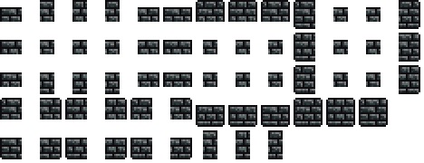 Ancient Silver Brick Wall