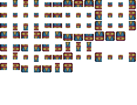 Easter Block Wall